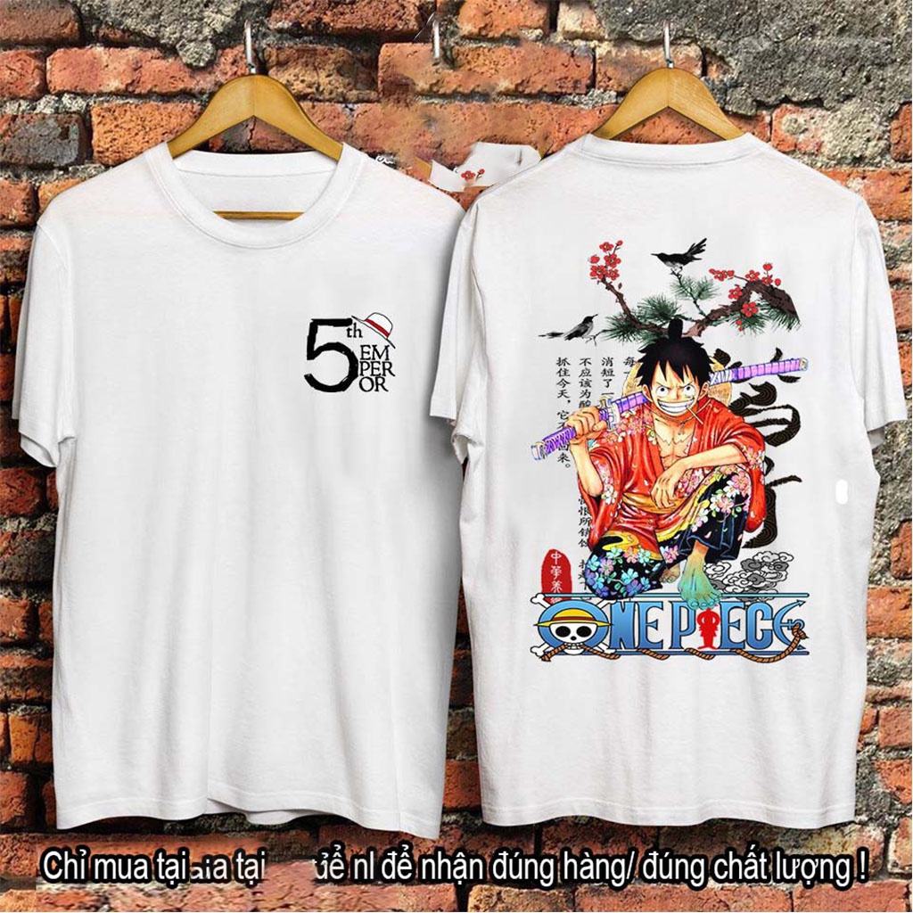 Áo Thun Luffy One Piece Cực Chất | Áo One Piece Luffy Đảo Hải Tặc Siêu Đẹp OP7 |
