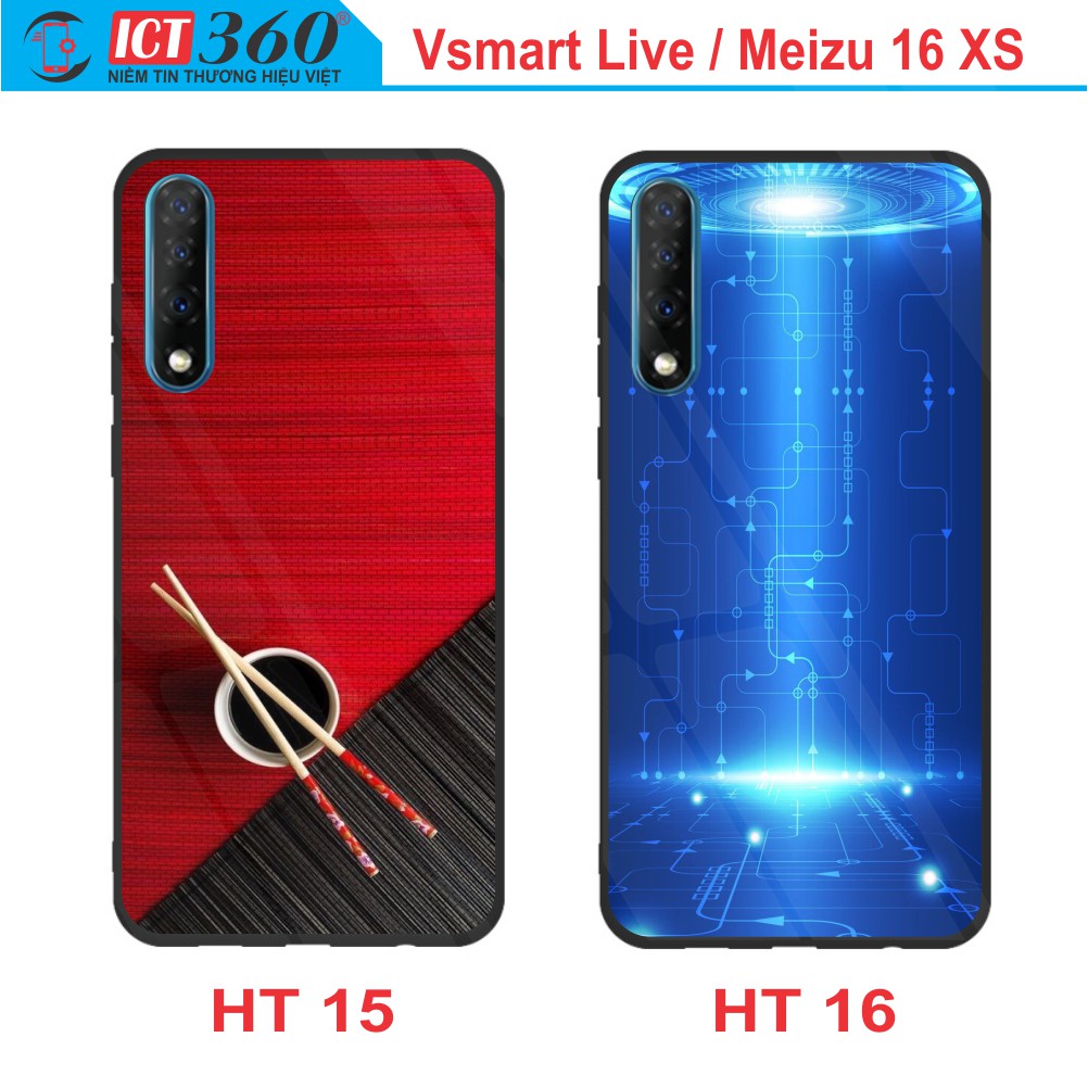 Ốp Lưng Kính VSMART LIVE/ MEIZU 16 XS - In Theo Yêu Cầu - Hình 3D