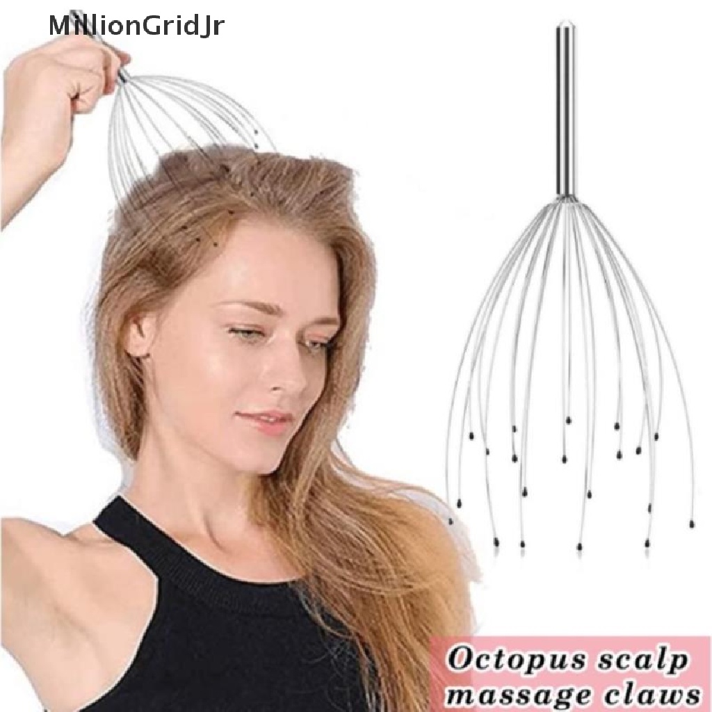 [Hàng mới về] Dụng cụ mát xa da đầu 20 móng giúp thư giãn sâu tiện dụng chất lượng cao