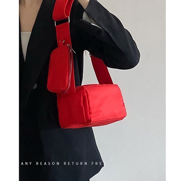 Túi Xách Đeo Vai Hình Vuông Cỡ Nhỏ Thời Trang Mùa Hè 2022 Mới Mẻ