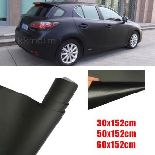 Miếng Dán Xe Hơi / Xe Máy Màu Đen Mờ Kích Thước 50x152cm