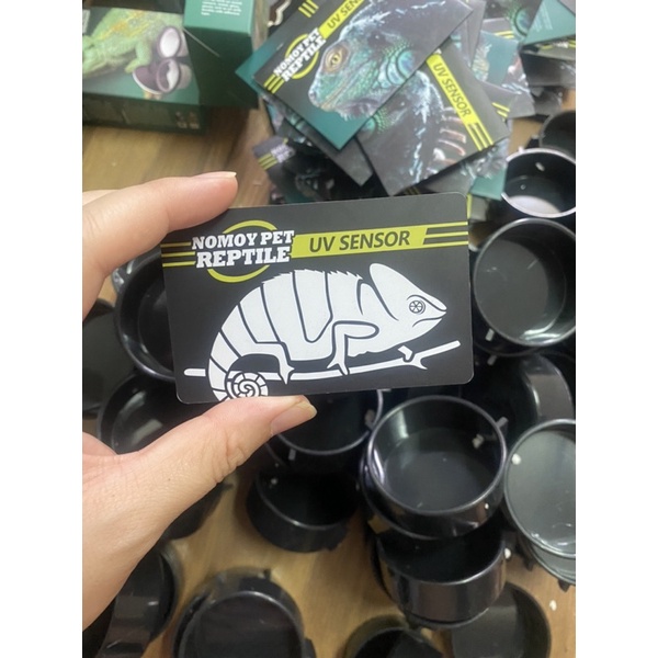 Thẻ đo uvb chuyên dụng Nomoy Pet - thẻ test đèn UVB - test uv ngoài trời