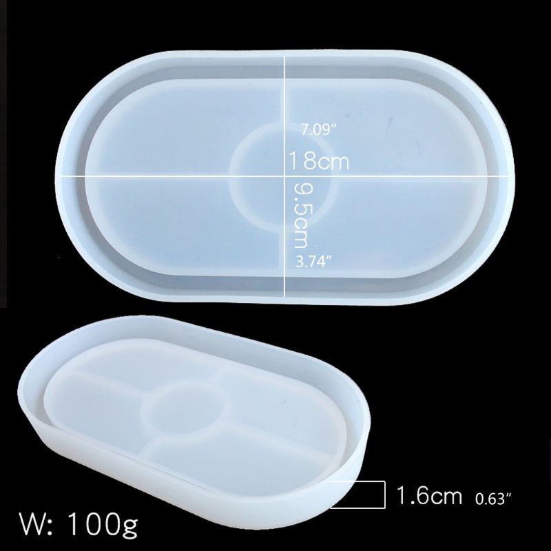 Khuôn Silicone Làm Đế Lót Ly Bằng Epoxy Resin DIY