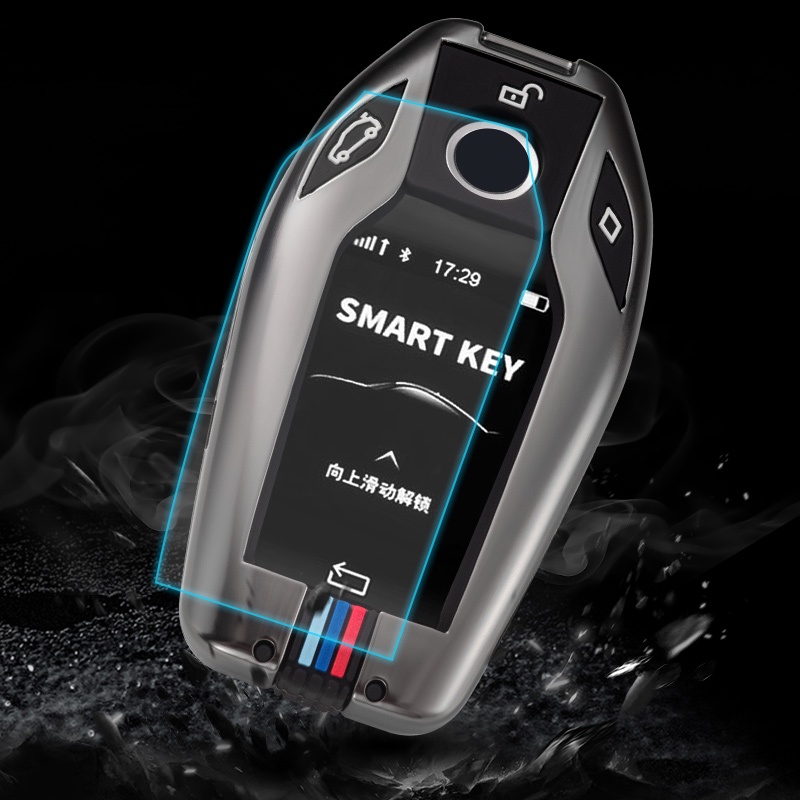 Vỏ Bọc Chìa Khóa Đèn LED Bằng Hợp Kim Kẽm Cho BMW 5 7 Series G11 G12 G30 G31 G32 I8 I12 I15 G01 G02 G05 G07 X3 X4 X5 X7