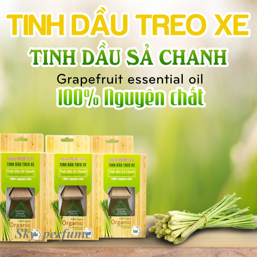 Tinh Dầu Treo Xe Moonway Sả Chanh 7ml