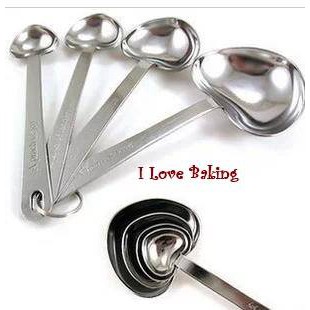 Bộ Thìa Đong Inox Hình Tim
