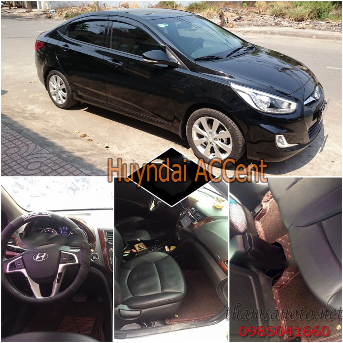 Thảm sàn ô tô hyundai accent