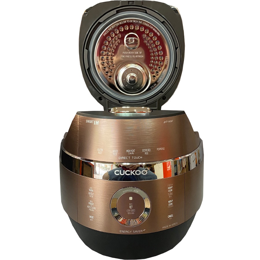 Nồi cơm điện Cuckoo CRP-JHT1009F/BRBKVN màu nâu đen dung tích 1.8L