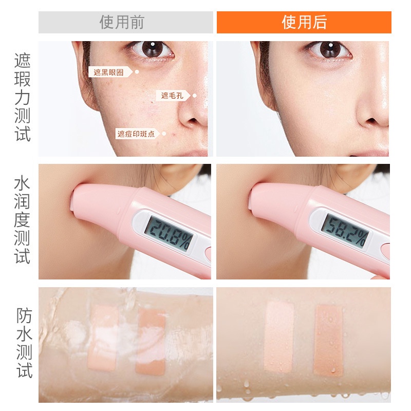 Malang Vàng Ống Kem Che Khuyết Điểm Hình Xăm Bao Gồm Mụn Trứng Cá Đốm Không Thấm Nước Mặt Sẹo Vô Hình fKdz | BigBuy360 - bigbuy360.vn