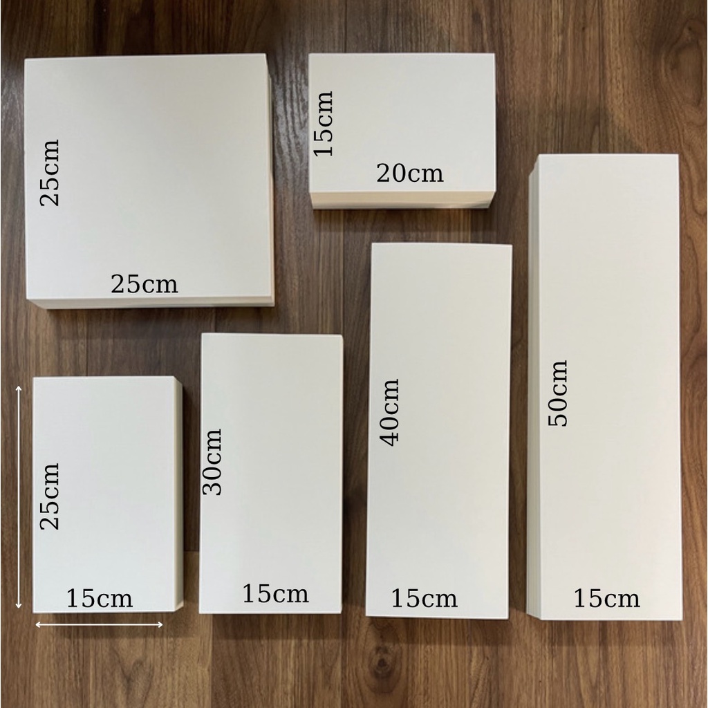 Flashcard  - 50 Thẻ trắng 15x40 cm chuẩn giấy Ivory 350