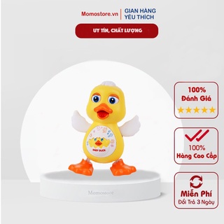 Đồ Chơi Chú Vịt Nhảy Múa Phát Nhạc Có Đèn, Đồ chơi phát triển trí tuệ cho bé [ CHÚ VỊT DANCE]