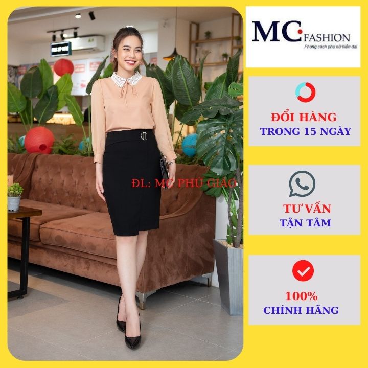 Áo Sơ Mi Nữ Tay Dài MC Fashion Công Sở Cao Cấp Đẹp Mềm Mịn Mát Không Nhăn Không Xù Thấm Hút Mồ Hôi TA898