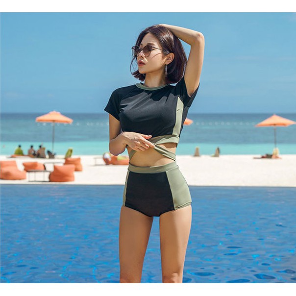 Bikini đi biển co giãn🍓QUEEN SHOP🍓 Đồ bơi nữ 2 mảnh Quảng Châu kín đáo đi biển BIK25 | BigBuy360 - bigbuy360.vn