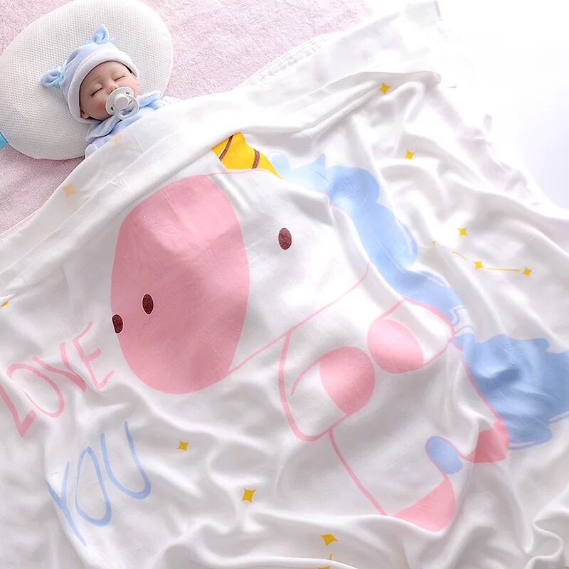 Khăn lụa mềm đa năng cho bé.