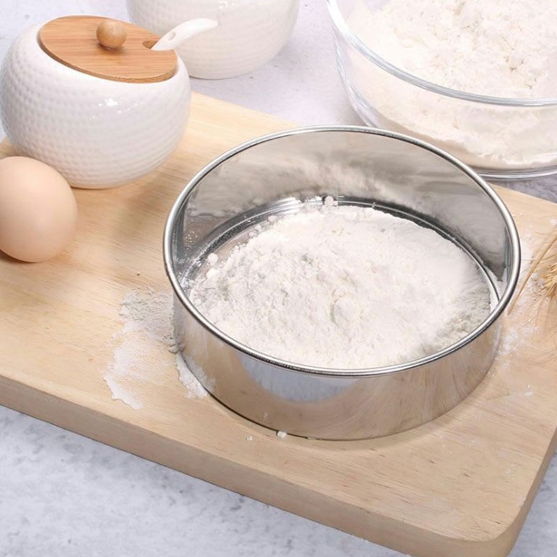 Rây bột tròn bằng thép không gỉ chuyên dụng