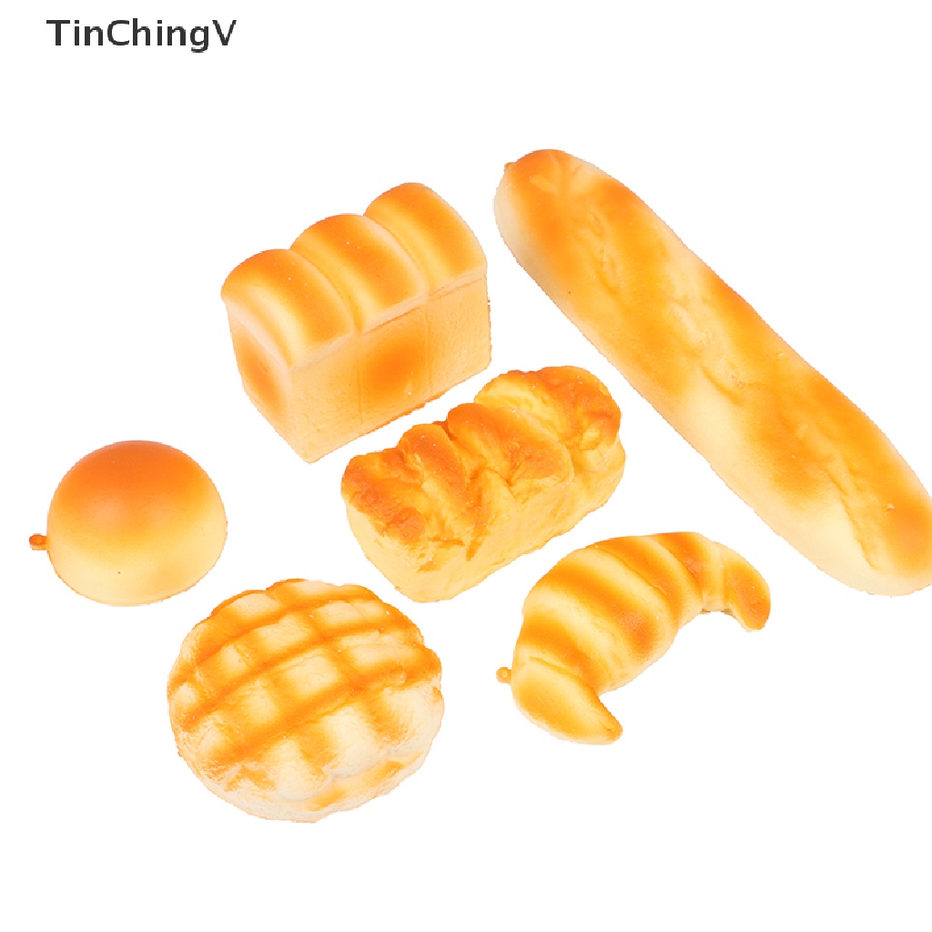 1 Đồ Chơi Bóp Hình Bánh Mì Nướng Bằng PU Giúp Giải Tỏa Căng Thẳng