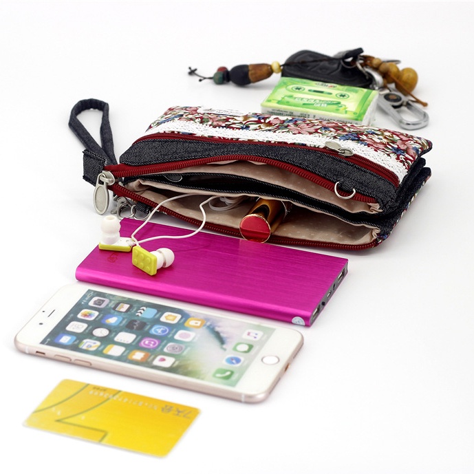 Túi Vải Đeo Chéo Đựng Điện Thoại Phong Cách Mới