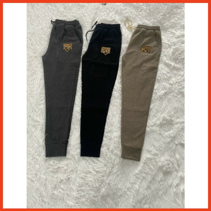 [SALE] Quần Jogger Bo Ống Thu Đông Nam Nữ Chất Umi Tăm Dày Đẹp - 91