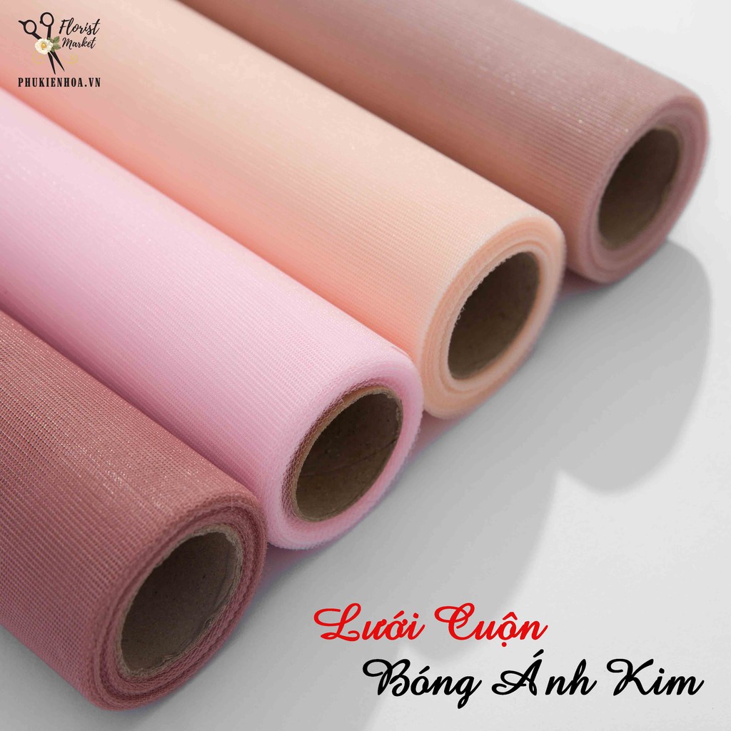 Lưới Cuộn Bóng Ánh Kim