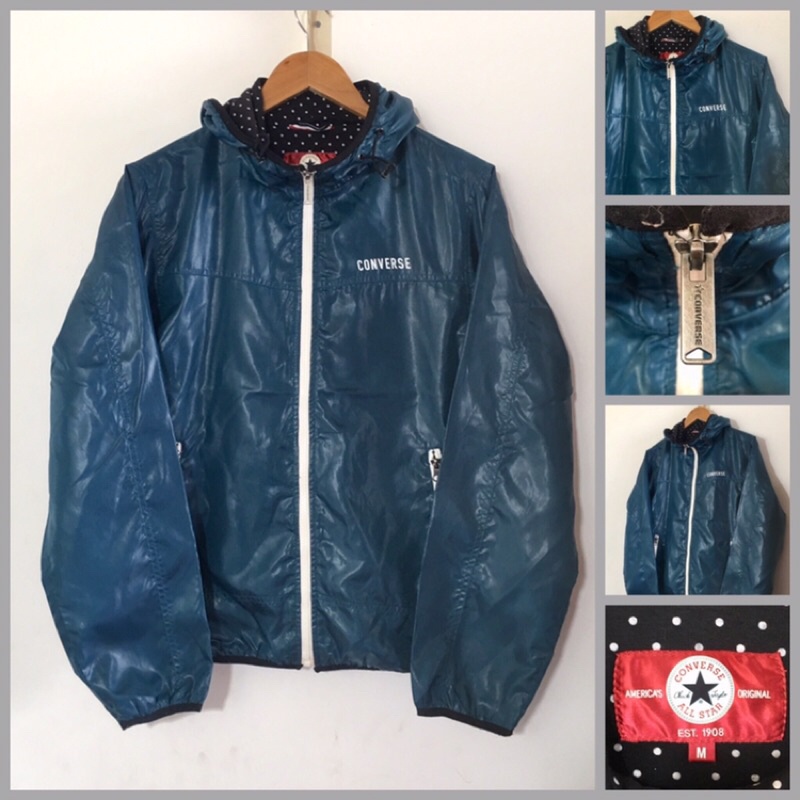ÁO KHOÁC GIÓ JACKET { Converse; UNIQLO; ASICS..} (9 Mẫu) - 2HAND HIỆU