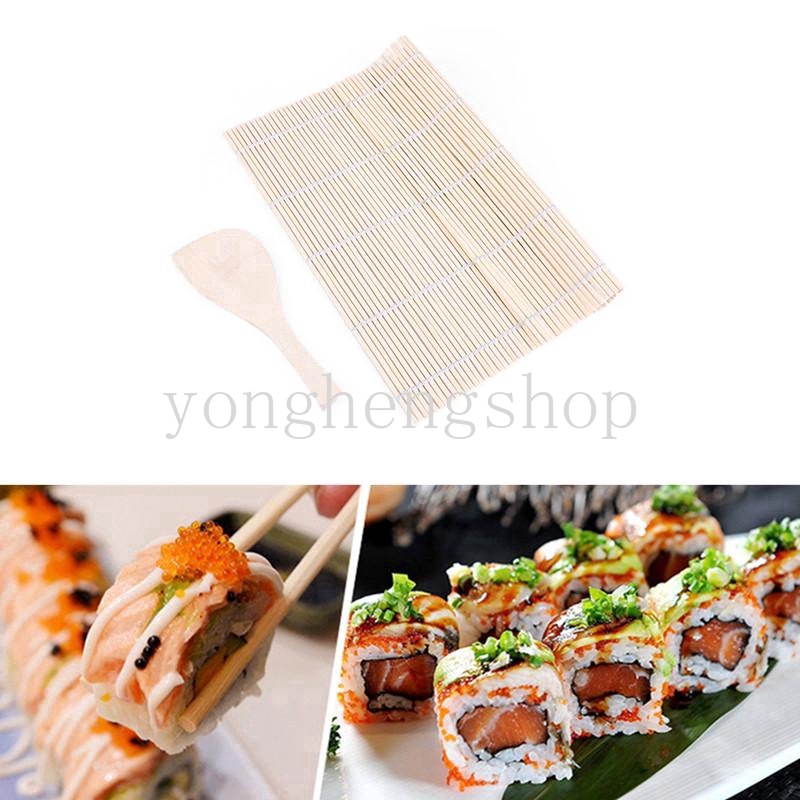 Thảm Tre Làm Cơm Cuộn Sushi Chống Dính Tiện Dụng