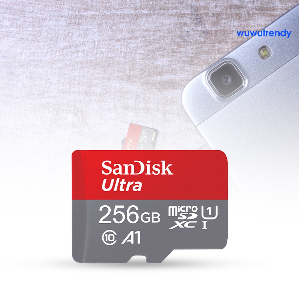 Thẻ Nhớ 64GB / 128GB / 256GB / 512GB TF / SD Siêu Mỏng Chống Thấm Nước Chống Từ Tính Hiệu Sandisk Dành Cho Máy Ảnh | BigBuy360 - bigbuy360.vn
