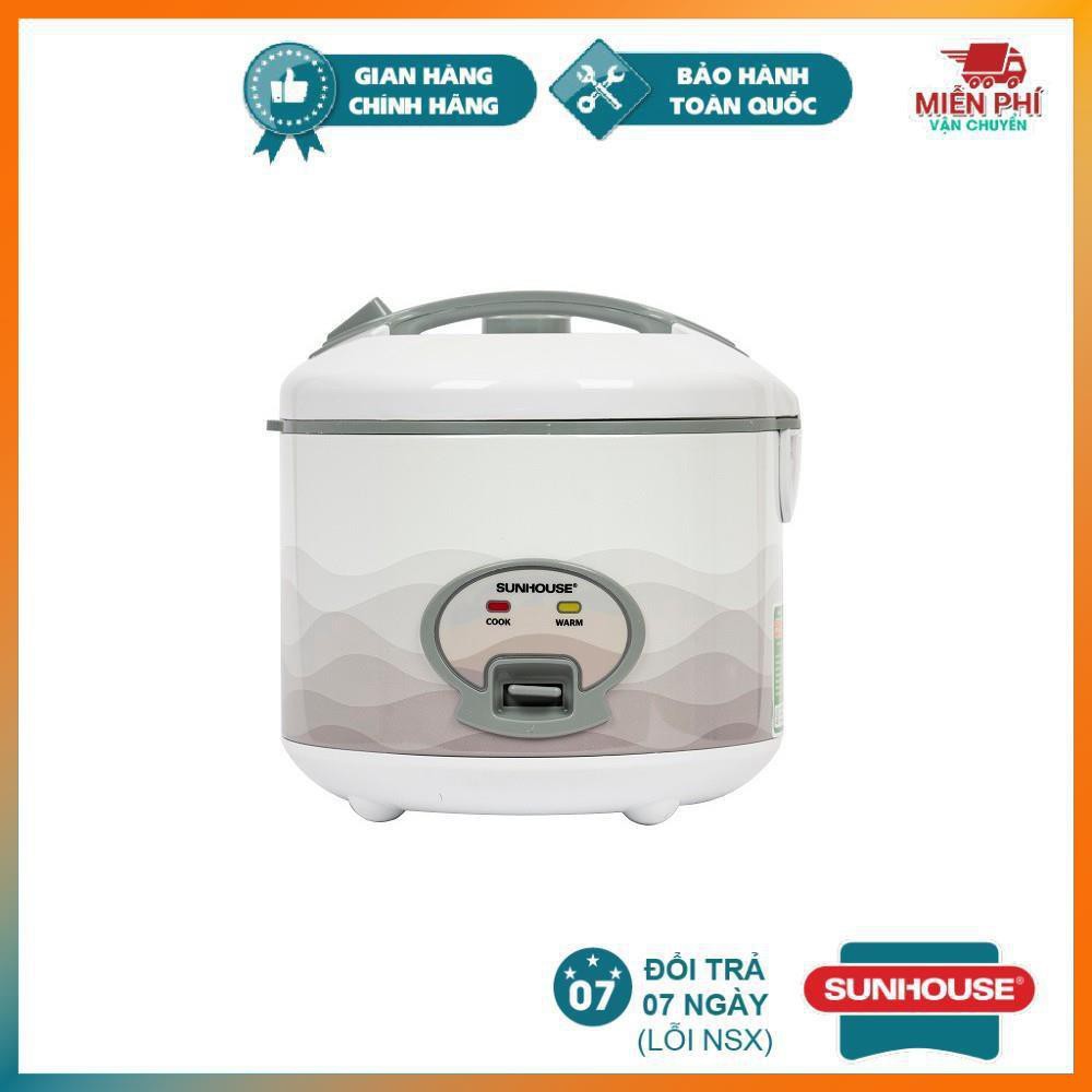 Nồi Cơm Điện 1.8L Sunhouse SHD8602, Nồi Cơm Điện Sunhouse Siêu Bền, Bảo Hành Toàn Quốc, Lòng Nồi Chống Dính Whitford | BigBuy360 - bigbuy360.vn