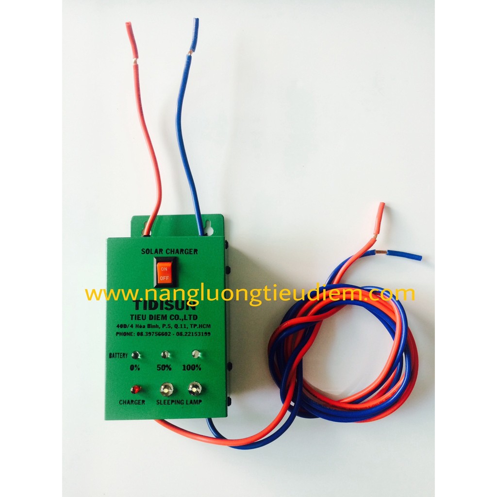 _Bộ điều khiển sạc năng lượng mặt trời Fast TIDISUN 12V 10Ah