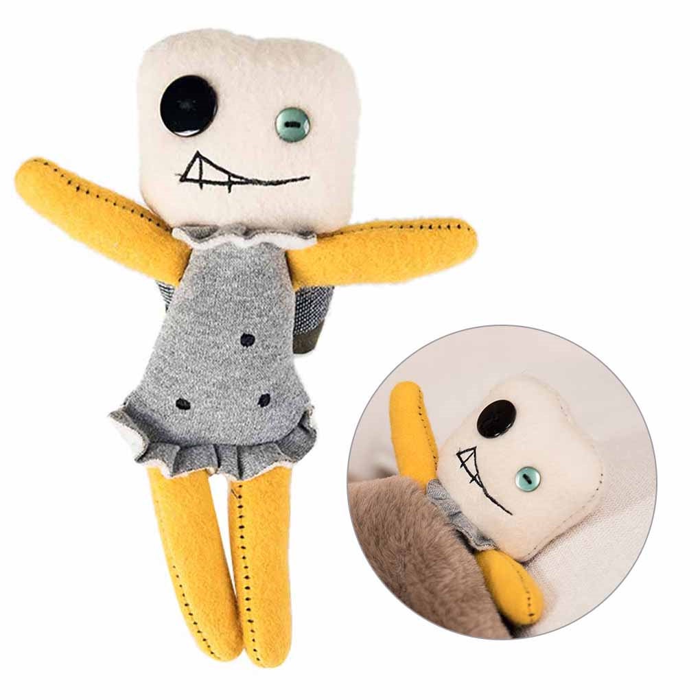 [Mapde] Plush Drama Nightmare Doll 20cm Stuffed Toy Halloween Room Decoration Christmas New Year Birthday Gift