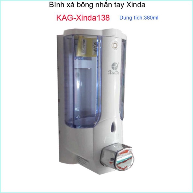 Hộp nhấn xà phòng, Bình xịt xà phòng KAG-Xinda 138