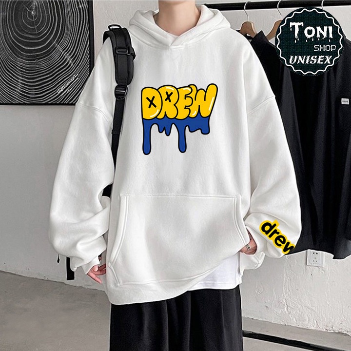 ÁO HOODIE Drew Chữ Vàng Nỉ Ngoại Cao Cấp (HD2820 - Full Màu Full Size)