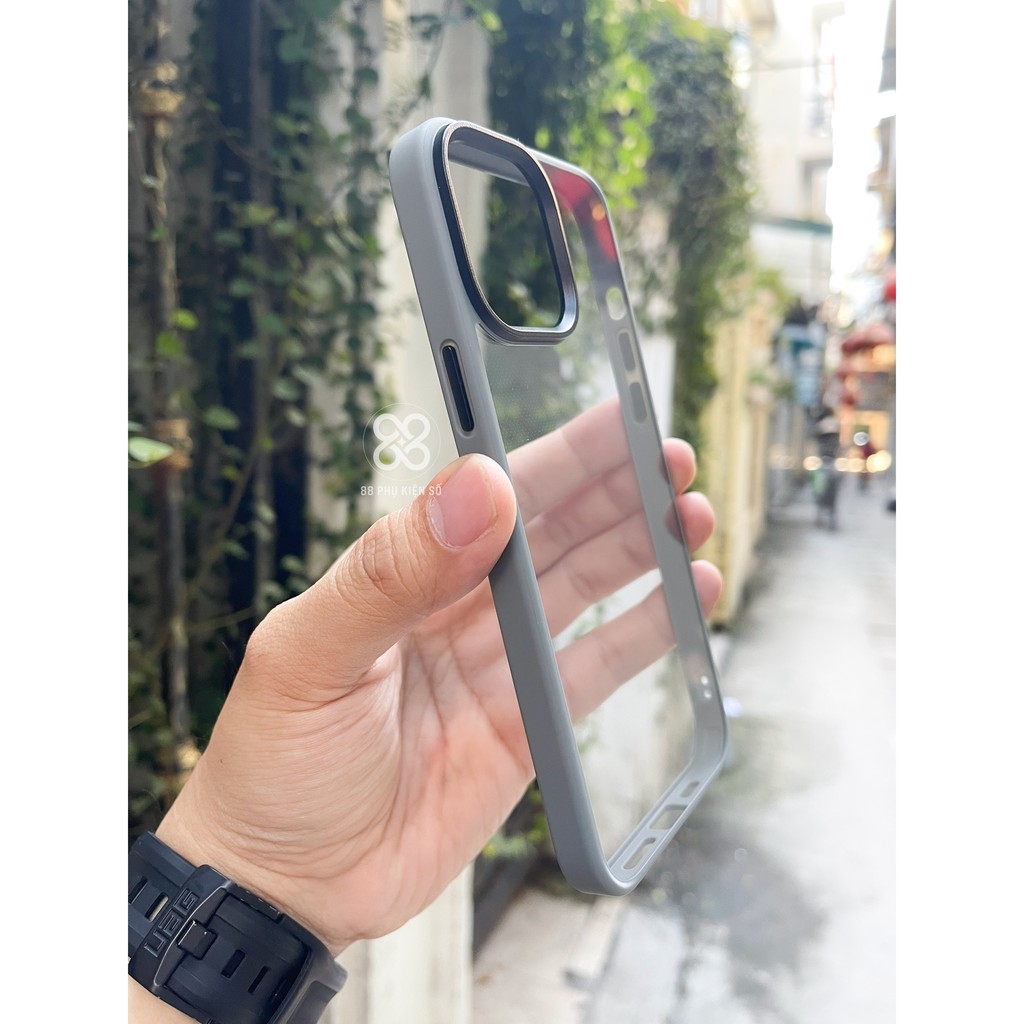 Likgus Simple But Unique ốp lưng trong viền màu chống va đập