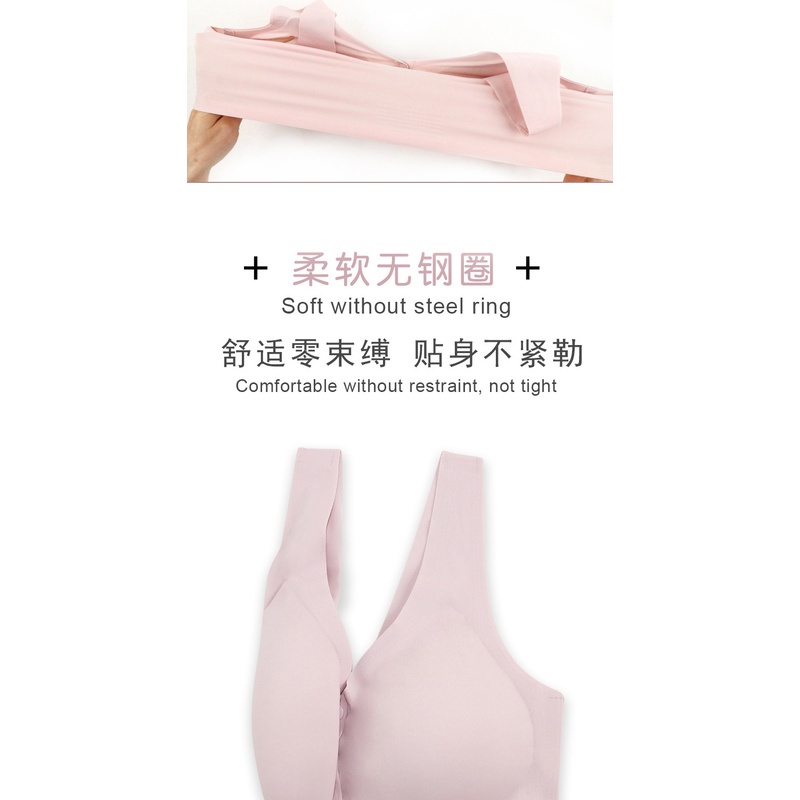 Áo Ngực Không Gọng Cài Nút Trước Sáng Tạo Mới Dành Cho Phụ Nữ Trung Niên