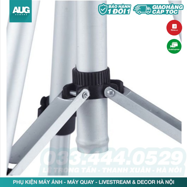 CHÂN MÁY TRIPOD 1m - CHÂN MÁY QUAY TIKTOK - CHÂN MÁY ĐIỆN THOẠI - AUG CAMERA HÀ NỘI