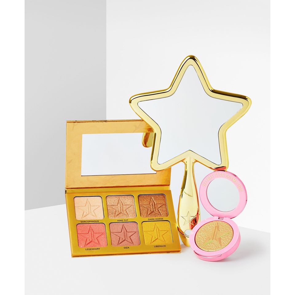 BẢNG PHẤN BẮT SÁNG 6 Ô ĐA DỤNG JEFFREE STAR 24 KARAT PRO PALETTE CHÍNH HÃNG - 6185