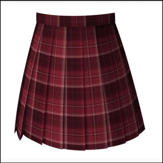 【Thuỷ Thanh Dã】Váy jk đỏ dài 45cm