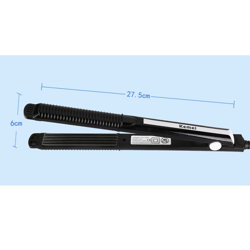 Máy duỗi tóc,uốn tóc 5 mức chỉnh nhiệt KEMEI 2139 cao cấp-hãng phân phối