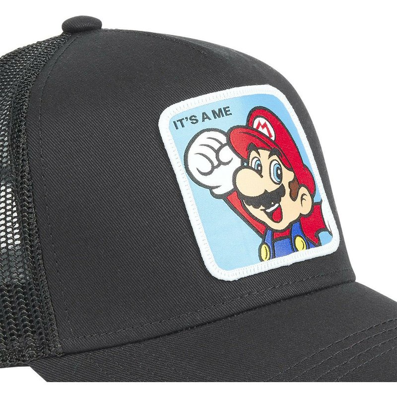 Hàng Có Sẵn Nón Lưỡi Trai Lưới Chống Nắng Màu Xanh Dương Hình Nhân Vật game Mario Màu Xanh Dương Cho Nam Và Nữ
