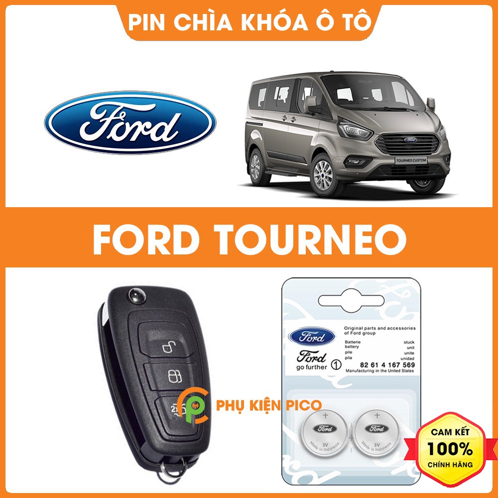Pin chìa khóa ô tô Ford Tourneo chính hãng Ford sản xuất tại Indonesia 3V