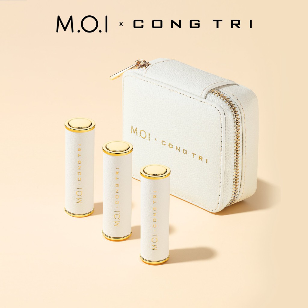 [𝐅𝐑𝐄𝐄 𝐒𝐇𝐈𝐏]-Son Môi Hồng Đất M.O.I Hồ Ngọc Hà Son Thỏi Lì M.O.I x Công Trí (Bản Giới Hạn)