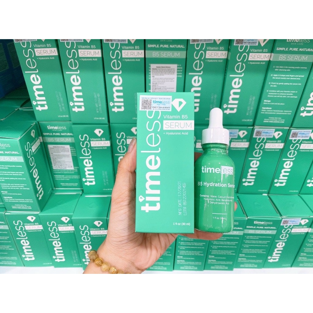 SERUM TIMELESS B5 - KHÔI PHỤC SỰ KHỎE MẠNH CỦA MỌI LÀN DA 30ml