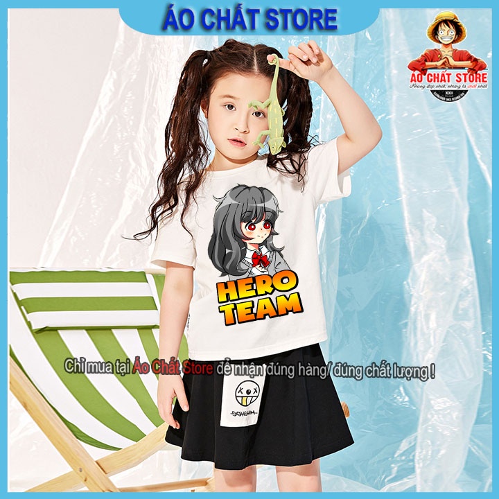 (VIDEO) Áo Hero Team full nhân vật siêu cute | Áo Simmy Siro Phong Cận Mister Vịt Kamui Kairon Timmy Sammy chibi MC41