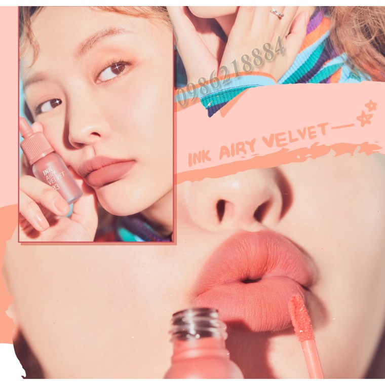 (thanh lý) Son kem Peripera INK Airy Velvet 19S/S IAV14 | BigBuy360 - bigbuy360.vn