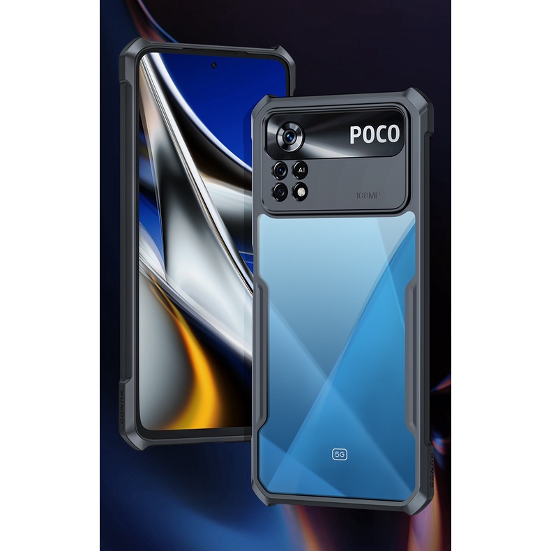Ốp lưng Poco X4 Pro 5G hiệu Xundd lưng trong viền màu chống sốc bảo vệ toàn diện