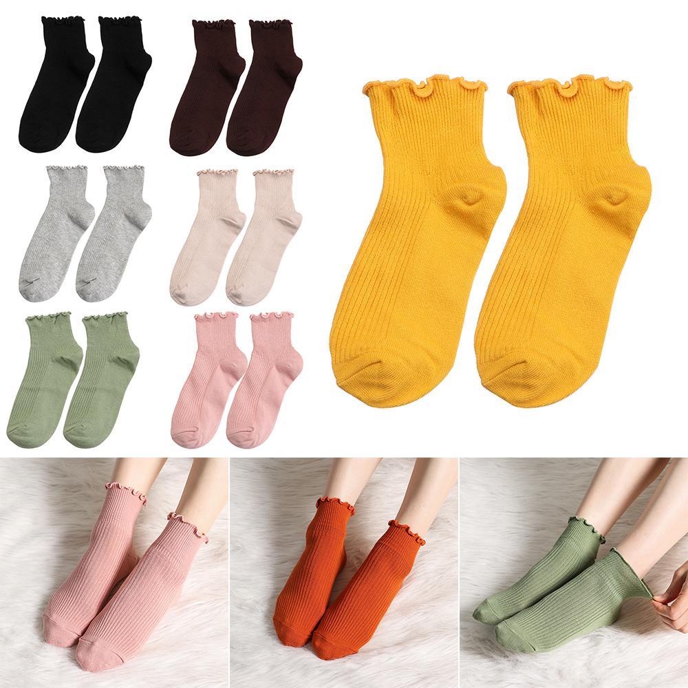 BORAG Vớ Thuyền Phối Ren Thoáng Khí Phong Cách Thời Trang Nhật Bản