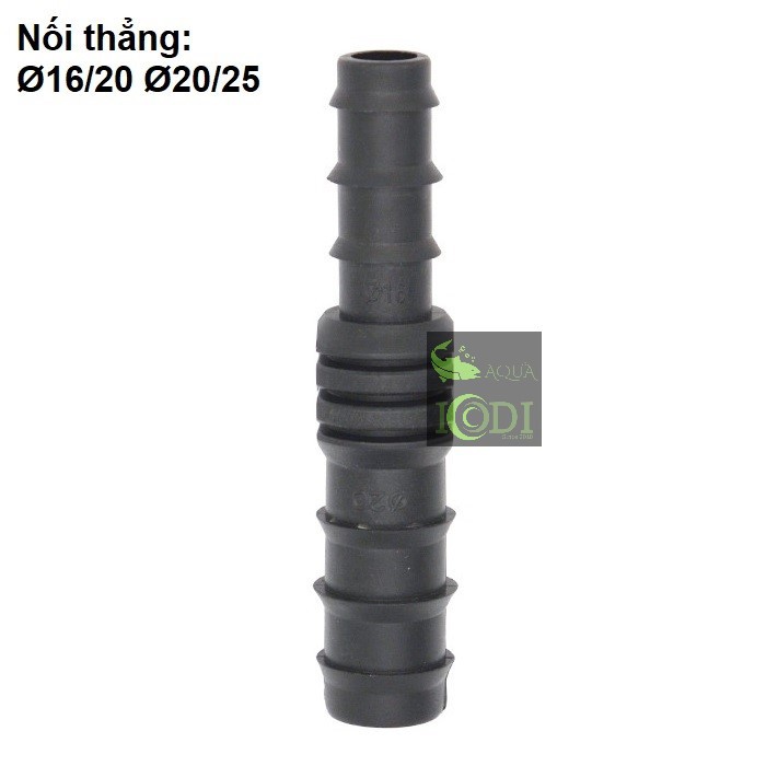 Nối Thẳng Ống Nước PVC Ø16/16 Ø20/20 Ø25/25