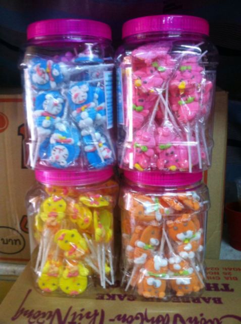 Kẹo que hình thú Bảo An candy thương hiệu Việt Nam 1hủ 50 que HSD10- 2021
