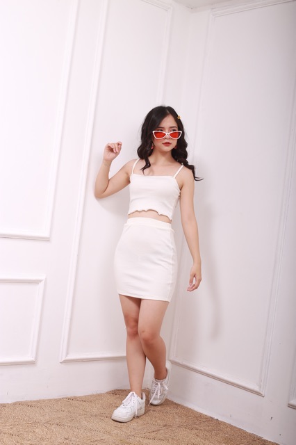 ÁO CROPTOP - NIVARA TOP - ÁO HAI DÂY 30CM - A0033