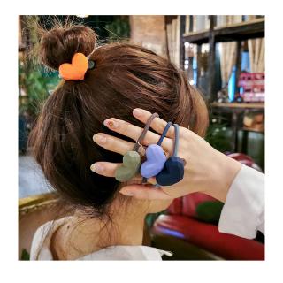 Dây Cột Tóc Trái Tim Dễ Thương Xinh Xắn
