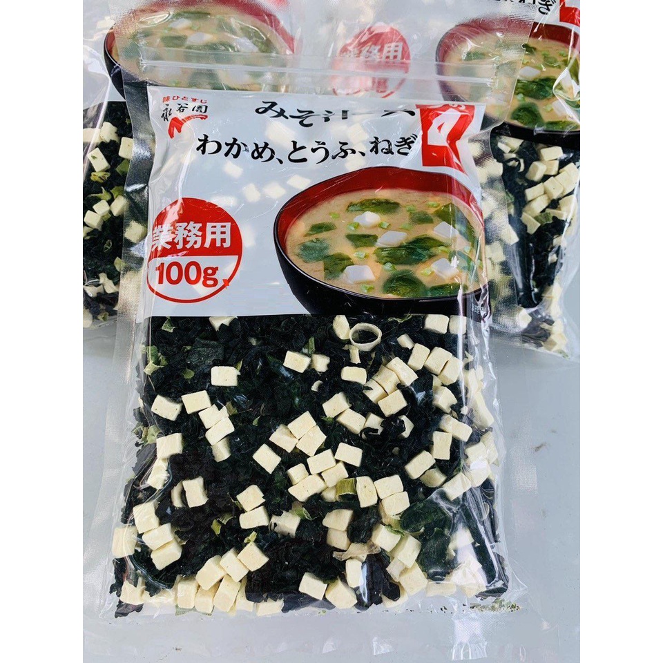 Canh Miso Rong Biển đậu Hũ Sấy Khô 100g Nhật Bản - Date 2023